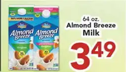 Eurofresh Market 64 oz. Almond Breeze Milk offer