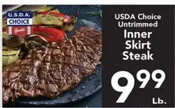 Eurofresh Market USDA Choice Untrimmed Inner Skirt Steak offer