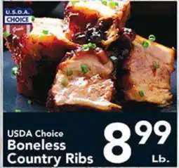 Eurofresh Market USDA Choice Boneless Country Ribs offer