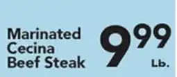 Eurofresh Market Marinated Cecina Beef Steak offer