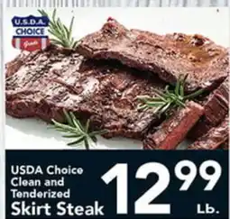 Eurofresh Market USDA Choice Clean and Tenderized Skirt Steak offer