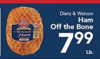 Eurofresh Market Dietz & Watson Ham Off the Bone offer