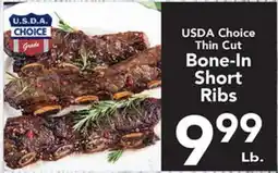 Eurofresh Market USDA Choice Thin Cut Bone-In Short Ribs offer