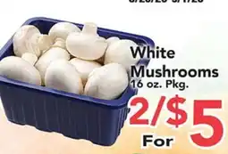 Eurofresh Market White Mushrooms offer