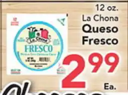 Eurofresh Market La Chona Queso Fresco offer