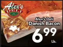 Eurofresh Market Alex's Deli Danish Bacon offer