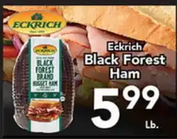Eurofresh Market Eckrich Black Forest Ham offer