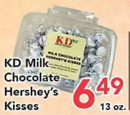 Eurofresh Market KD Milk Chocolate Hershey's Kisses offer