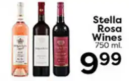 Rich's Fresh Market Stella Rosa Wines offer