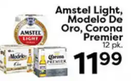 Rich's Fresh Market Amstel Light, Modelo De Oro, Corona Premier offer