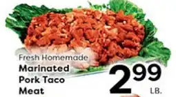 Rich's Fresh Market Fresh Homemade Marinated Pork Taco Meat offer