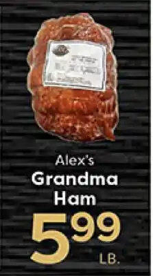 Rich's Fresh Market Alex's Grandma Ham offer