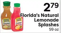 Rich's Fresh Market Florida's Natural Lemonade Splashes offer