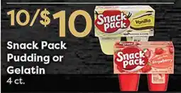 Rich's Fresh Market Snack Pack Pudding or Gelatin offer