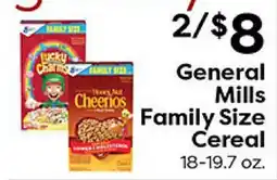 Rich's Fresh Market General Mills Family Size Cereal offer