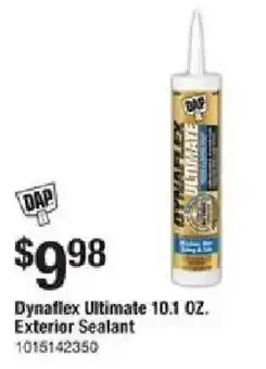 The Home Depot Dap dynaflex ultimate exterior sealant offer