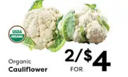 Rich's Fresh Market Organic Cauliflower offer
