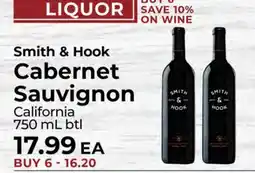 Sunset Foods Smith & Hook Cabernet Sauvignon offer