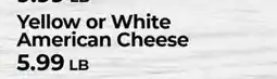 Sunset Foods Yellow or White American Cheese offer