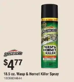 The Home Depot Spectracide wasp & hornet killer spray offer