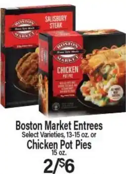 Angelo Caputo's Fresh Market Boston Market Entrees offer