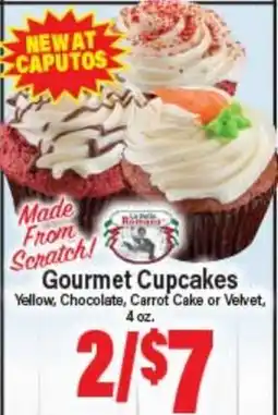 Angelo Caputo's Fresh Market Gourmet Cupcakes offer
