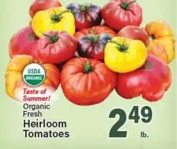 Angelo Caputo's Fresh Market Taste of Summer! Organic Fresh Heirloom Tomatoes offer