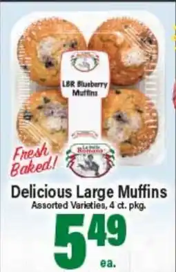 Angelo Caputo's Fresh Market Delicious Large Muffins offer