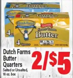 Angelo Caputo's Fresh Market Dutch Farms Butter Quarters offer