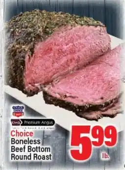 Angelo Caputo's Fresh Market Choice Boneless Beef Bottom Round Roast offer