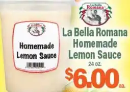 Angelo Caputo's Fresh Market La Bella Romana Homemade Lemon Sauce offer