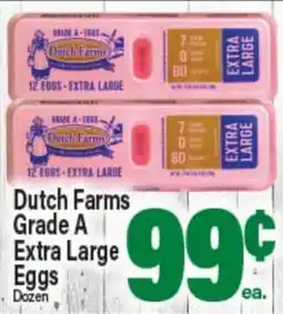 Angelo Caputo's Fresh Market Dutch Farms Grade A Extra Large Eggs offer