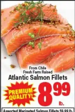 Angelo Caputo's Fresh Market From Chile Fresh Farm Raised Atlantic Salmon Fillets offer