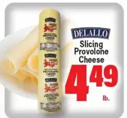 Angelo Caputo's Fresh Market DEALLO Slicing Provolone Cheese offer