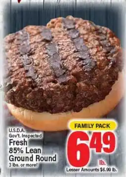 Angelo Caputo's Fresh Market Fresh 85% Lean Ground Round offer