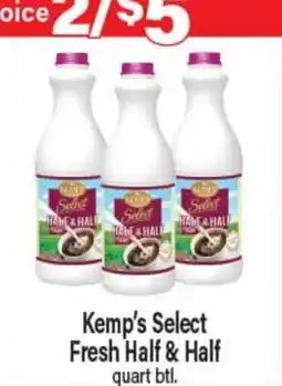 Angelo Caputo's Fresh Market Kemp's Select Fresh Half & Half offer