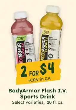 Sprouts Farmers Market BodyArmor Flash I.V. Sports Drink offer