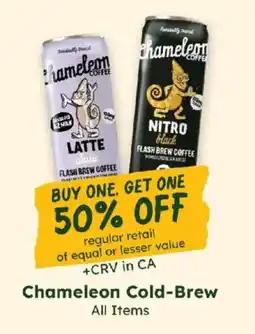 Sprouts Farmers Market Chameleon Cold-Brew All Items offer
