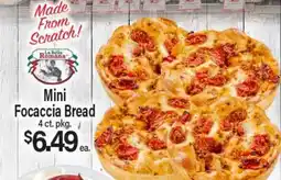 Angelo Caputo's Fresh Market La Bella Rosa Mini Focaccia Bread offer