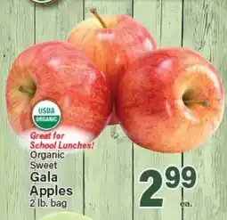 Angelo Caputo's Fresh Market Organic Sweet Gala Apples offer