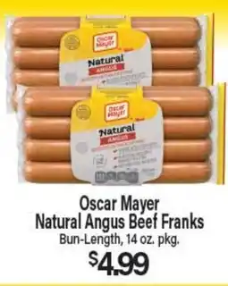 Angelo Caputo's Fresh Market Oscar Mayer Natural Angus Beef Franks offer