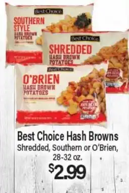 Angelo Caputo's Fresh Market Best Choice Hash Browns offer