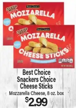 Angelo Caputo's Fresh Market Best Choice Snackers Choice Cheese Sticks offer