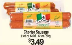 Angelo Caputo's Fresh Market Chorizo Sausage offer