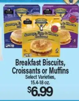 Angelo Caputo's Fresh Market Breakfast Biscuits, Croissants or Muffins offer