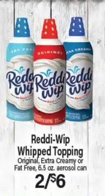 Angelo Caputo's Fresh Market Reddi-Wip Whipped Topping offer