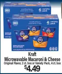Angelo Caputo's Fresh Market Kraft Microwavable Macaroni & Cheese offer