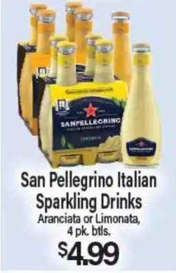 Angelo Caputo's Fresh Market San Pellegrino Italian Sparkling Drinks offer