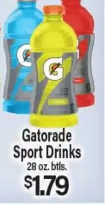Angelo Caputo's Fresh Market Gatorade Sport Drinks offer