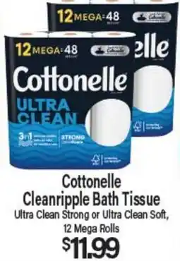 Angelo Caputo's Fresh Market Cottonelle Cleanriple Bath Tissue offer